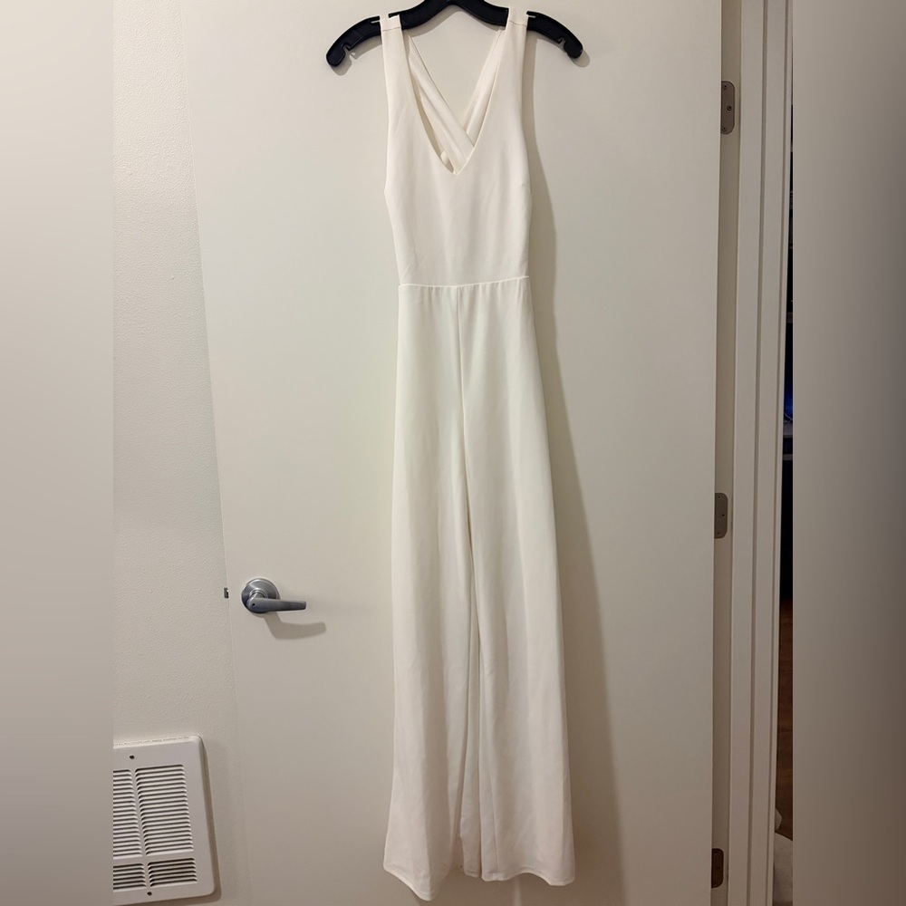 Elegant White Jumpsuit